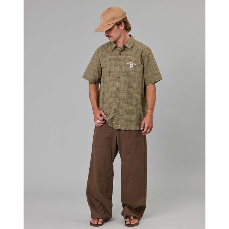 Just Another Fisherman Smoke Fish Deli Short Sleeve Shirt image number 3